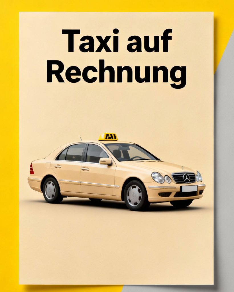 Taxi auf Rechnung. Taxi in Worms